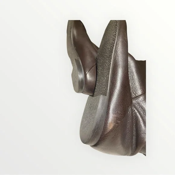 Giuseppe Zanotti Brown Leather Knee-High Boots - Picture 6 of 8